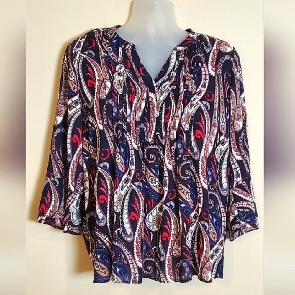 Beautiful Charter Club Blouse 1X NWT
